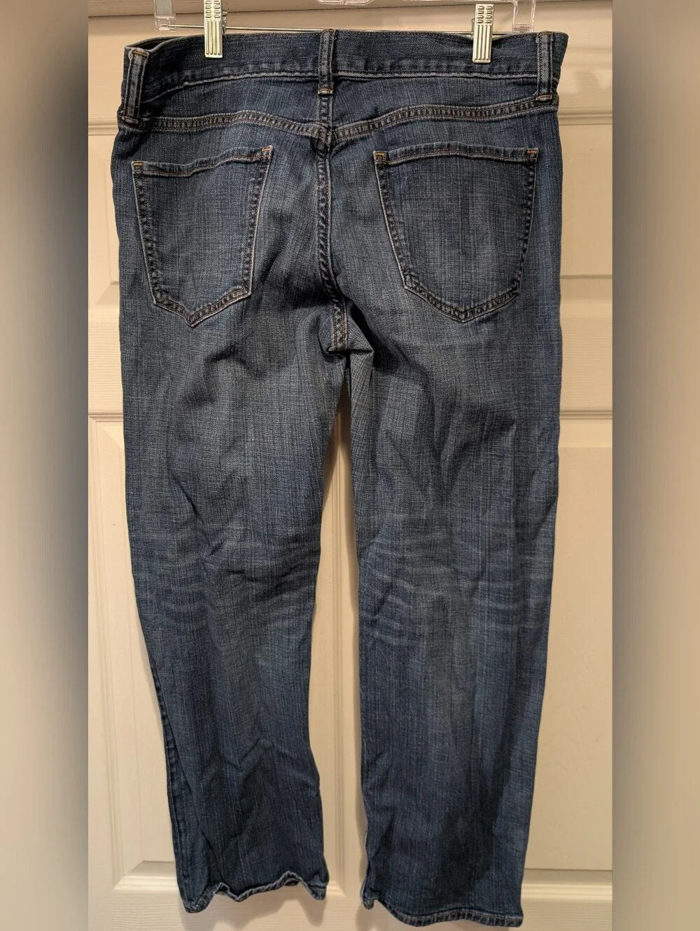 Banana Republic Premium Denim Men's 30x27 Cotton Blend Blue Jeans cthny